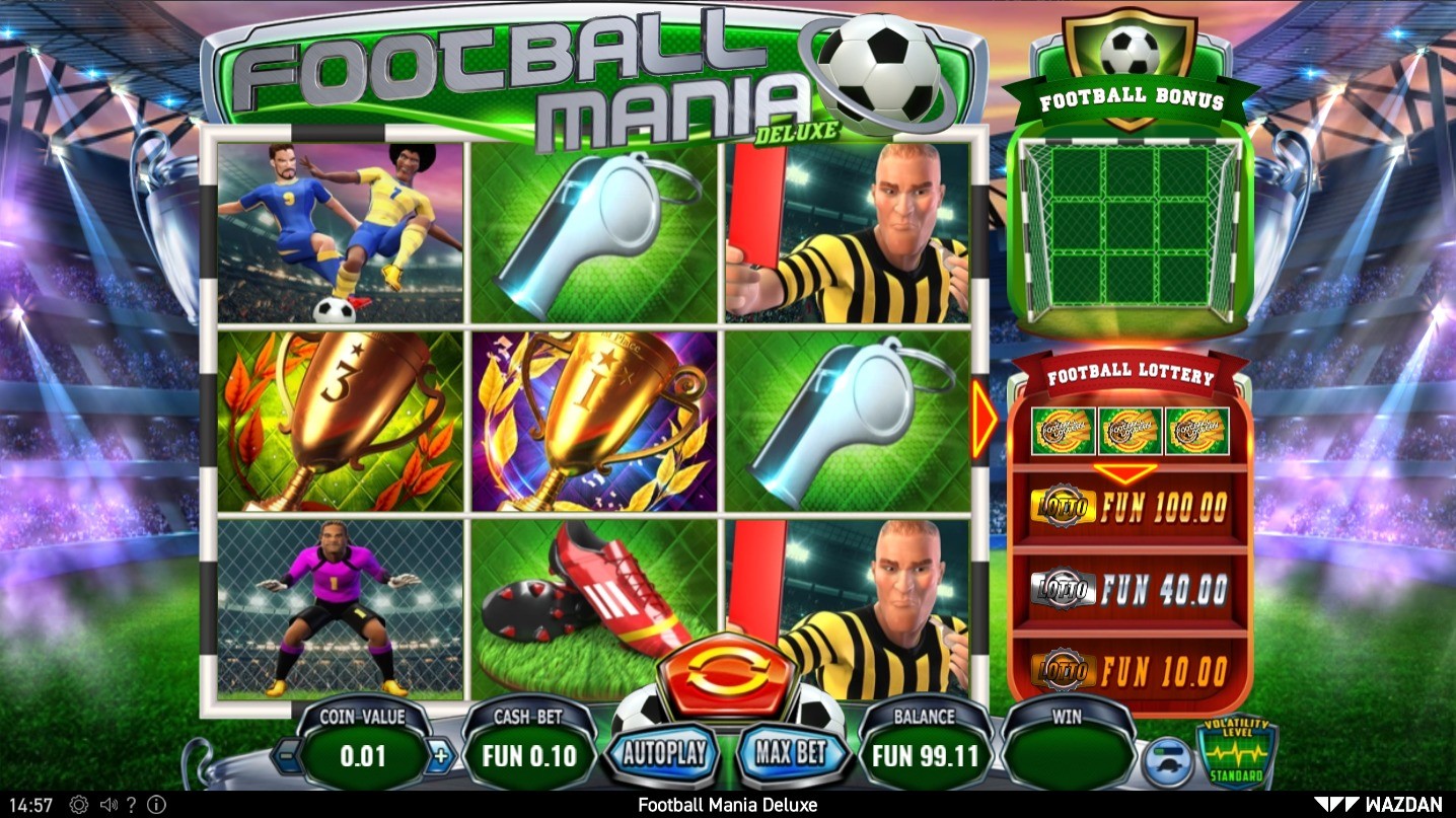 Спортивные страсти со слотом «Football Mania» от Фреш казино